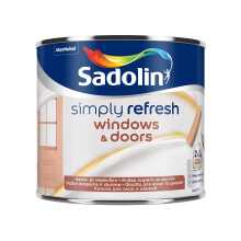 Sadolin Simply Refresh Windows & Doors - напівматова фарба нового покоління «два в одному» для вікон і дверей, безбарвна, база BC, 0.465 л