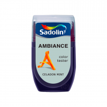 Sadolin Ambiance Color Tester - матова латексна фарба для стін, тестер кольору, Celadon Mint, 30 мл