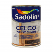 Sadolin Celco Wood Stain - глибокоматова морилка на водній основі для дерева, безбарвна, база BC, 1 л