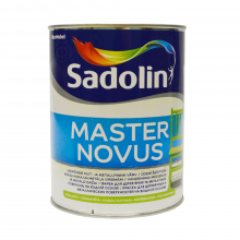 Sadolin Master Novus - напівматова фарба на водній основі для дерева та металу, безбарвна, база BC, 0.93 л