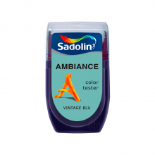 Sadolin Ambiance Color Tester - матова латексна фарба для стін, тестер кольору, Vintage Blue, 30 мл