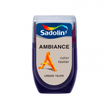 Sadolin Ambiance Color Tester - матова латексна фарба для стін, тестер кольору, Urban Taupe, 30 мл