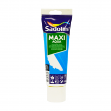 Sadolin Maxi Aqua - акрилова шпаклівка для стін та стелі, дрібнозерниста, вологостійка, легка, сіра, 250 г