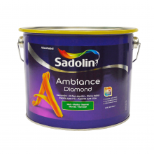 Sadolin Ambiance Diamond - матова акрилова фарба для стін та стелі, біла, база BW, 2.5 л