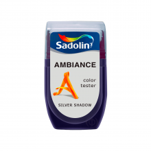 Sadolin Ambiance Color Tester - матова латексна фарба для стін, тестер кольору, Silver Shadow, 30 мл
