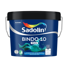 Sadolin Bindo 10 - матова емульсійна фарба для стін, безбарвна, база BC, 2.33 л