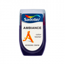 Sadolin Ambiance Color Tester - матова латексна фарба для стін, тестер кольору, Morning Snow, 30 мл