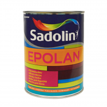 Sadolin Epolan - напівглянцева фарба на водній основі для підлоги, біла, база BW, 1 л