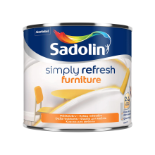 Sadolin Simply Refresh Furniture - матова фарба нового покоління «два в одному» для меблів, безбарвна, база BC, 0.465 л