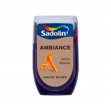 Sadolin Ambiance Color Tester - матова латексна фарба для стін, тестер кольору, Bakery Brown, 30 мл