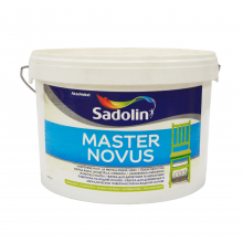 Sadolin Master Novus - напівматова фарба на водній основі для дерева та металу, безбарвна, база BC, 2.33 л