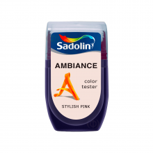 Sadolin Ambiance Color Tester - матова латексна фарба для стін, тестер кольору, Stylish Pink, 30 мл