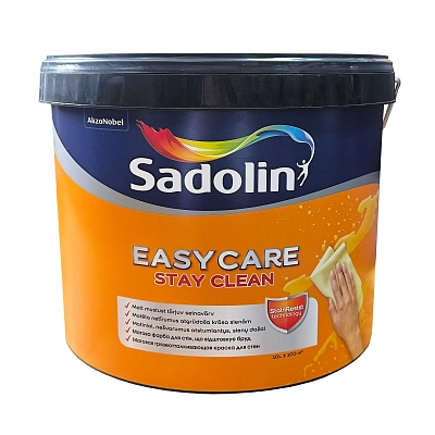 Акрилова фарба Sadolin EasyCare для стін та стелі, брудовідштовхувальна, безбарвна, BC, 9.3 л