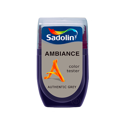 Тестер кольору Sadolin Ambiance Color Tester для стін, Authentic Grey, 30 мл